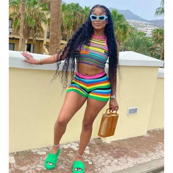 Brand New-Knitted Short Set - Picture 1 of 5